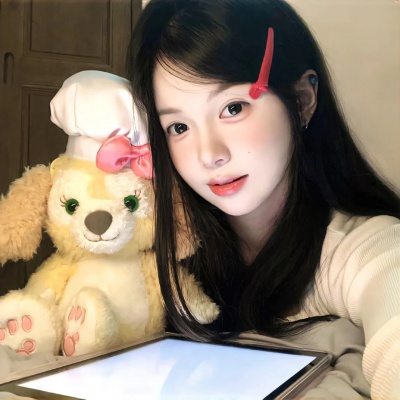 可爱甜美气质女生头像我是我自己的诗所以允许错别字