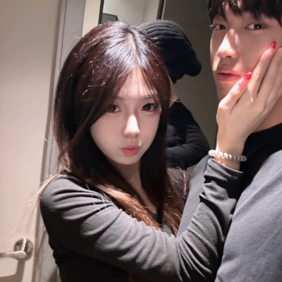 ins小众双人真人情头